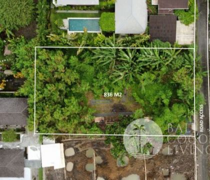 836 Sqm land, For sale