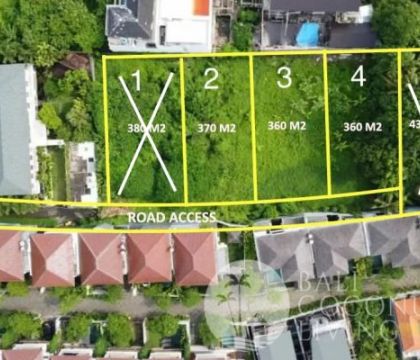 360 – 370 Sqm land, For sale