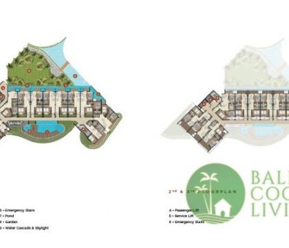 Beachfront Apartement in Kuta 2 Bdr