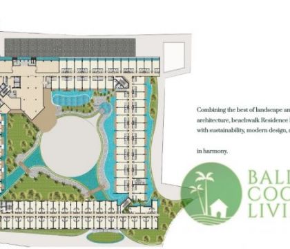 Beachfront Apartement in Kuta 1 Bdr